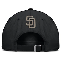 Casquette ajustable Nike noire pour homme, motif camouflage des Padres de San Diego