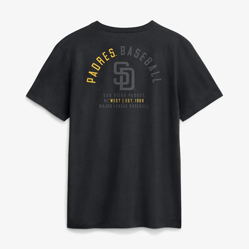 Men's Nike Black San Diego Padres Split Logo T-Shirt
