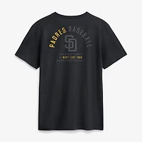 Men's Nike Black San Diego Padres Split Logo T-Shirt