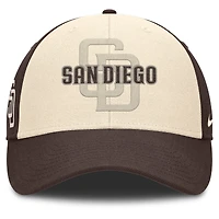 Men's Nike Brown/Natural San Diego Padres Statement Club Performance Adjustable Hat