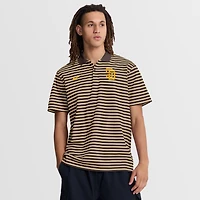 Men's Nike Brown/White San Diego Padres Striped Victory Dri-FIT Polo