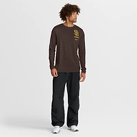 T-shirt à manches longues Nike marron San Diego Padres 2-Hit Legend Dri-FIT pour homme