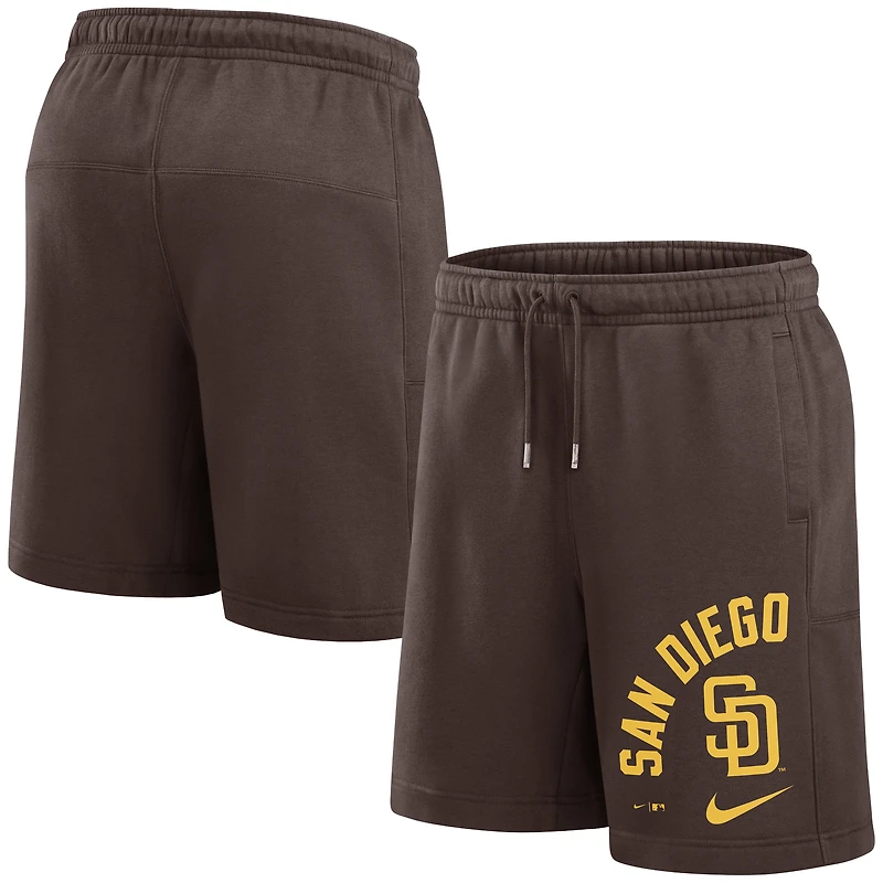 Men's Nike Brown San Diego Padres Arched Kicker Shorts