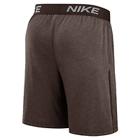 Men's Nike Brown San Diego Padres Authentic Collection Performance Knit Shorts