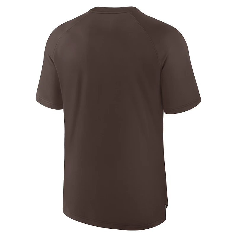 T-shirt Nike marron authentique d'avant-match des Padres de San Diego pour homme