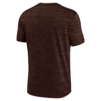 Men's Nike Brown San Diego Padres Authentic Collection Velocity Dri-FIT T-Shirt