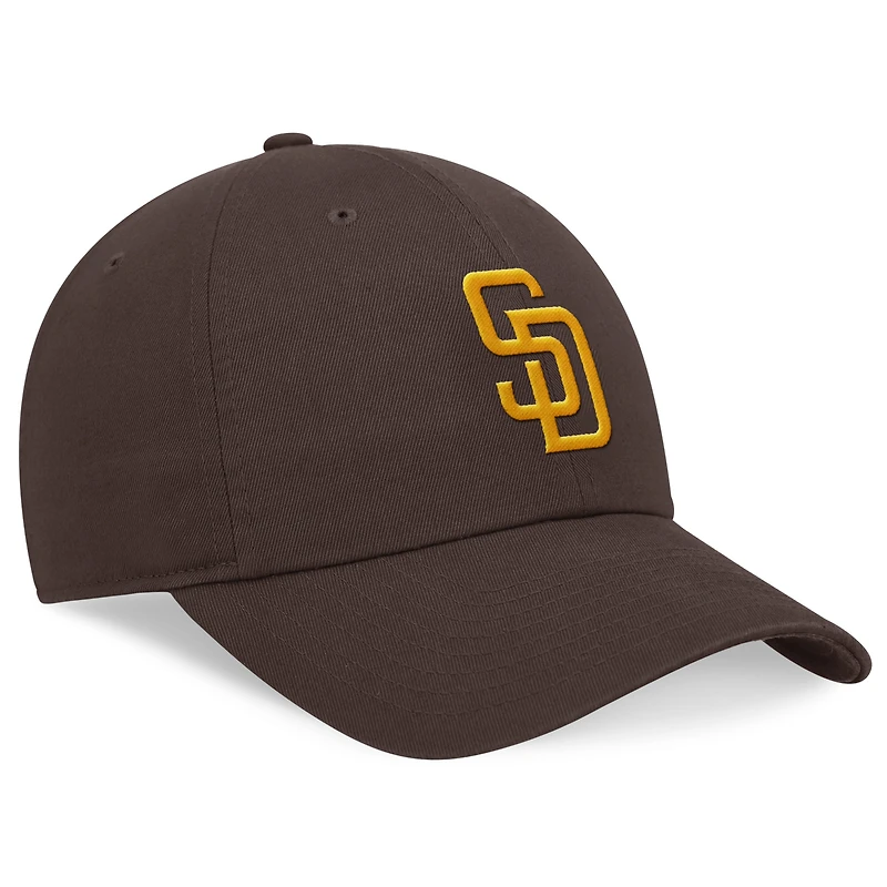 Casquette réglable Nike marron San Diego Padres Club pour homme