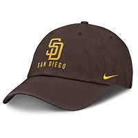 Men's Nike Brown San Diego Padres Club Adjustable Hat