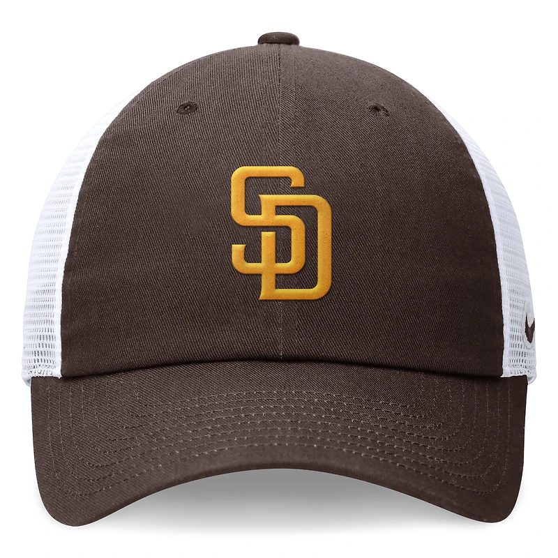 Men's Nike Brown San Diego Padres Club Trucker Adjustable Hat
