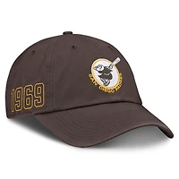 Casquette ajustable Nike marron San Diego Padres Cooperstown Club pour homme