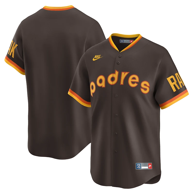 Maillot Nike marron San Diego Padres Collection Cooperstown pour homme