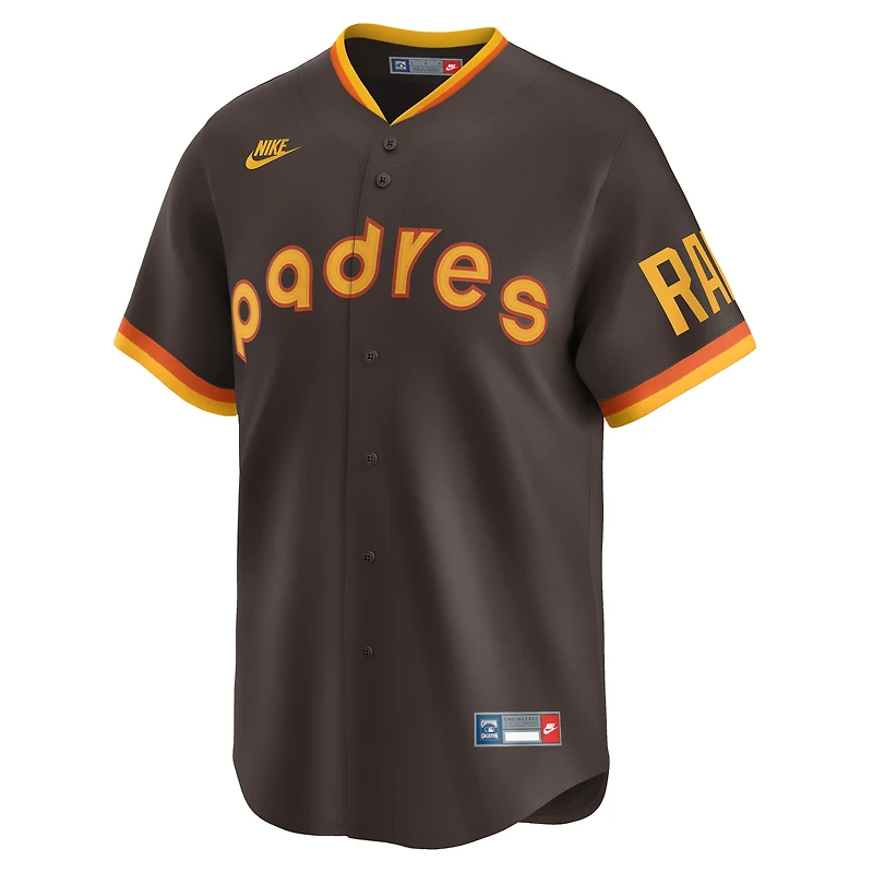 Men's Nike Brown San Diego Padres Cooperstown Collection Limited Jersey