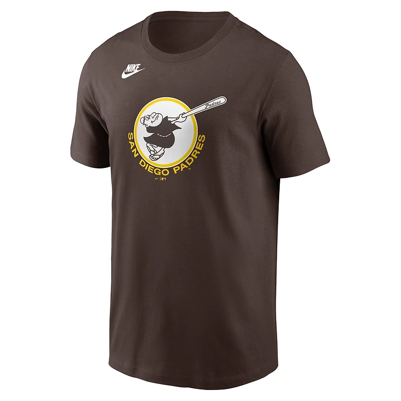 Men's Nike Brown San Diego Padres Cooperstown Collection T-Shirt