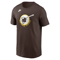 Men's Nike Brown San Diego Padres Cooperstown Collection T-Shirt