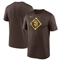 T-shirt Nike marron Icon Legend Performance pour homme des Padres de San Diego