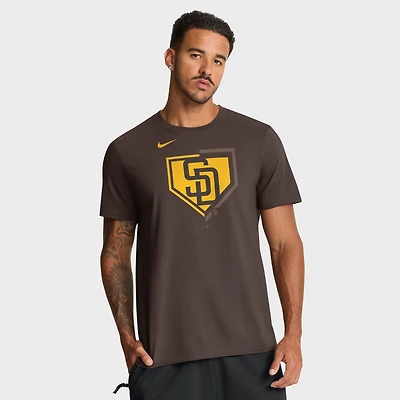 T-shirt Nike marron San Diego Padres Icon pour homme