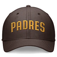 Casquette Nike Performance Flex marron pour homme des Padres de San Diego