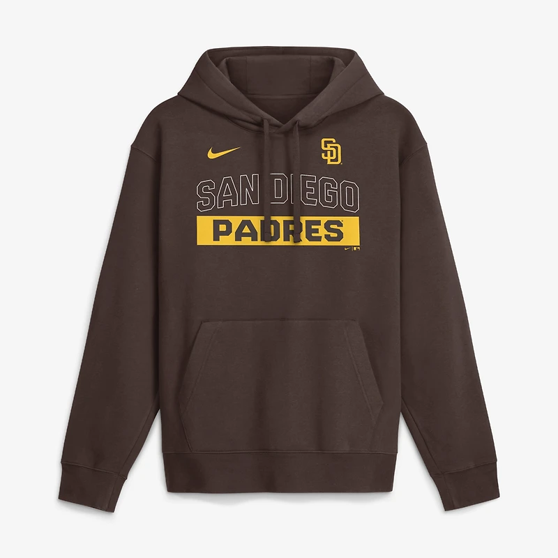 Men's Nike Brown San Diego Padres Primetime Club Hoodie