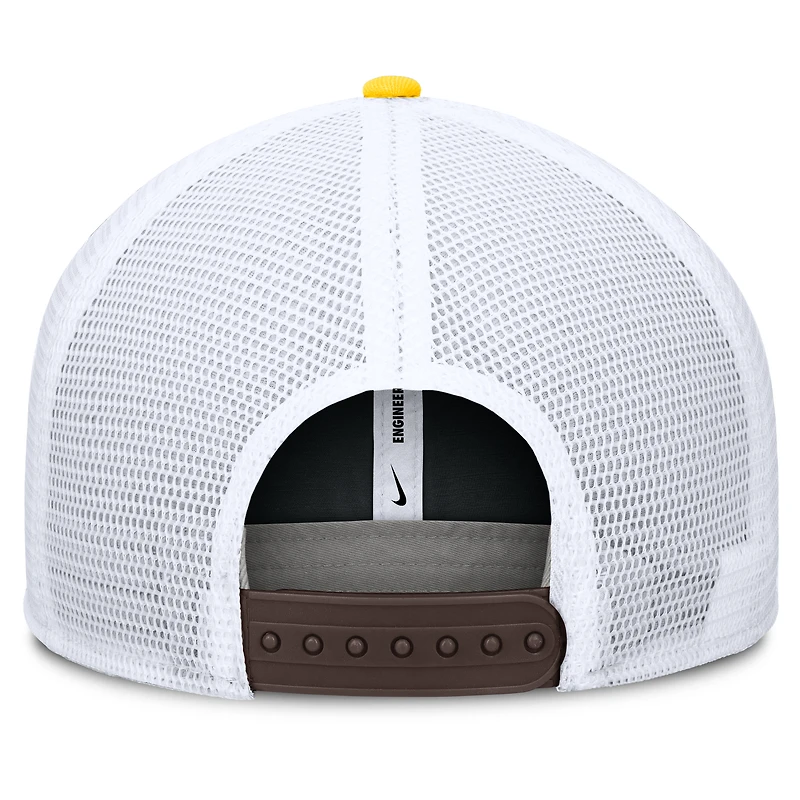 Casquette Snapback Trucker Pro San Diego Padres Marron Nike pour homme