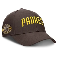 Casquette ajustable Nike Brown San Diego Padres Rise Gaberdine pour homme
