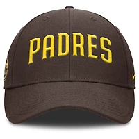 Casquette ajustable Nike Brown San Diego Padres Rise Gaberdine pour homme