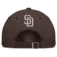 Casquette ajustable Nike marron pour homme San Diego Padres Statement Club