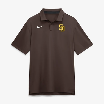Men's Nike Brown San Diego Padres Tour Dri-FIT Polo