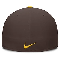 Casquette ajustée True Performance marron Nike pour homme des San Diego Padres