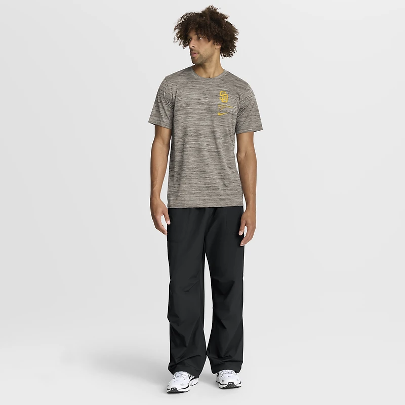 Men's Nike Brown San Diego Padres Velocity Dri-FIT T-Shirt