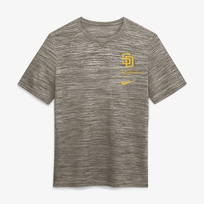 Men's Nike Brown San Diego Padres Velocity Dri-FIT T-Shirt