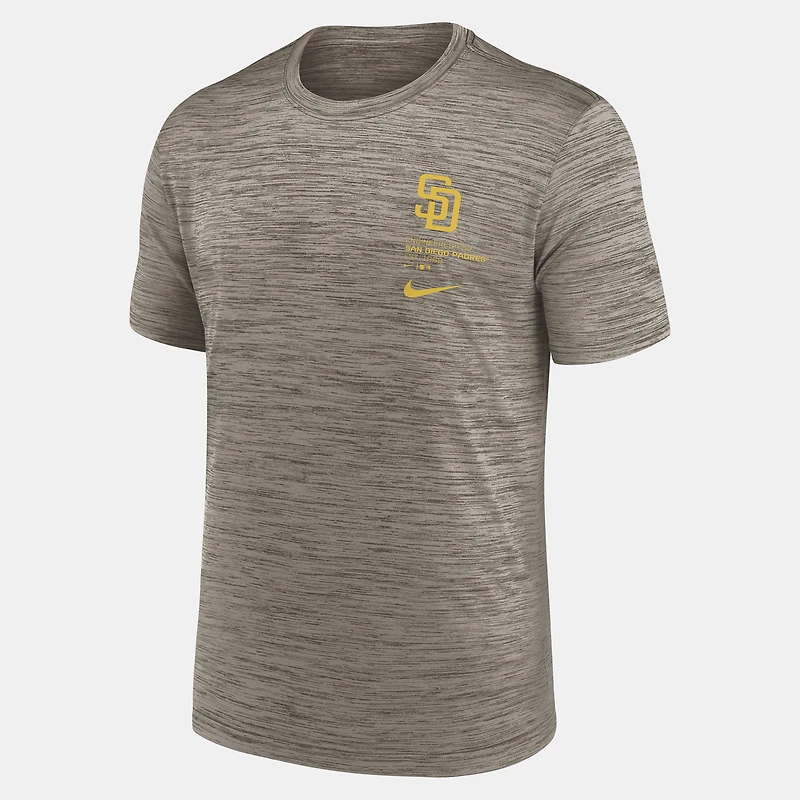Men's Nike Brown San Diego Padres Velocity Dri-FIT T-Shirt