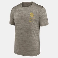 Men's Nike Brown San Diego Padres Velocity Dri-FIT T-Shirt