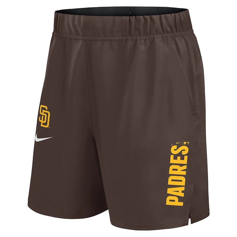 Men's Nike Brown San Diego Padres Woven Victory Dri-FIT Shorts