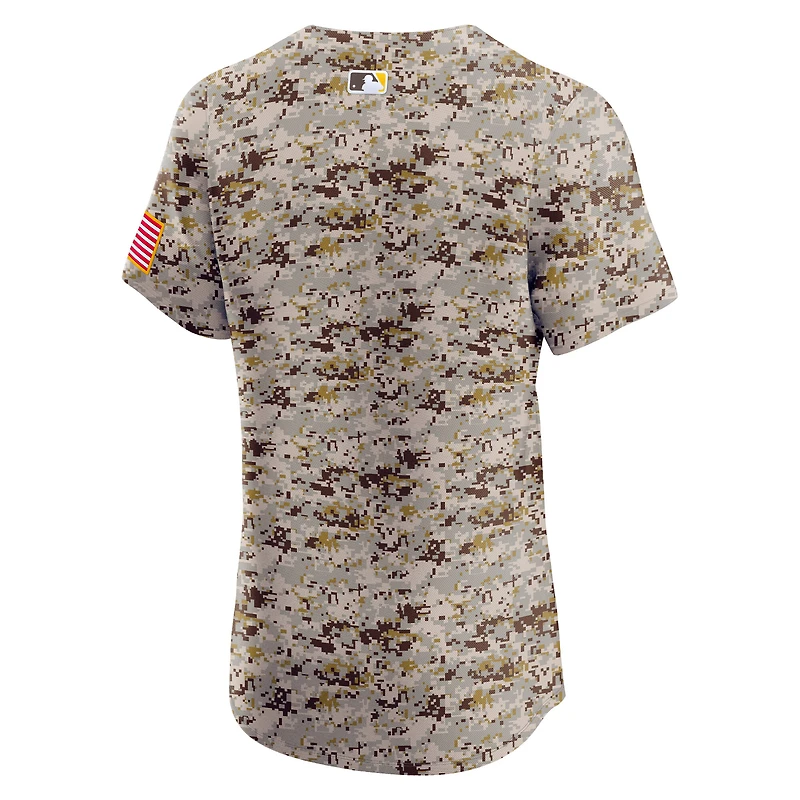 Maillot Nike Camo San Diego Padres Alternate 2 Elite pour homme