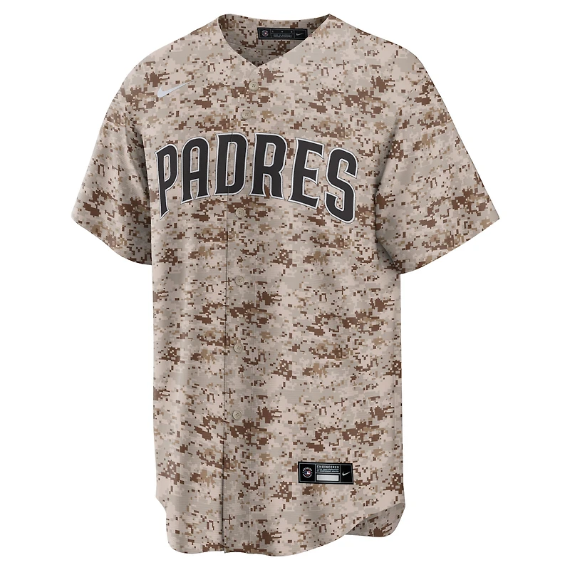 Men's Nike Camo San Diego Padres USMC Alternate Replica Team Jersey