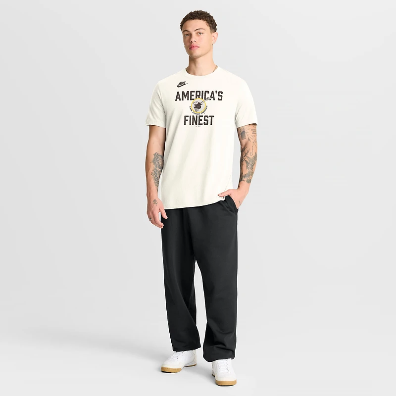 Men's Nike Cream San Diego Padres Cooperstown Collection ‘70s Inspired T-Shirt