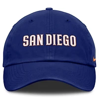 Men's Nike Deep Royal San Diego Padres Club Adjustable Hat