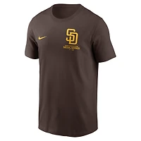 T-shirt avec nom et numéro Nike Fernando Tatis Jr. pour homme, marron, San Diego Padres 2024 MLB World Tour Seoul Series