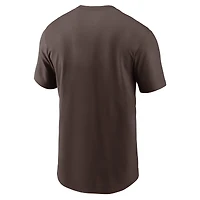 T-shirt Nike Fernando Tatis Jr. marron pour homme des San Diego Padres 2024 MLB World Tour Seoul Series Nom et numéro du joueur Event Stack