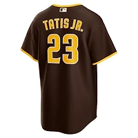 Maillot de joueur réplique alternatif des San Diego Padres Nike Fernando Tatis Jr. marron pour homme