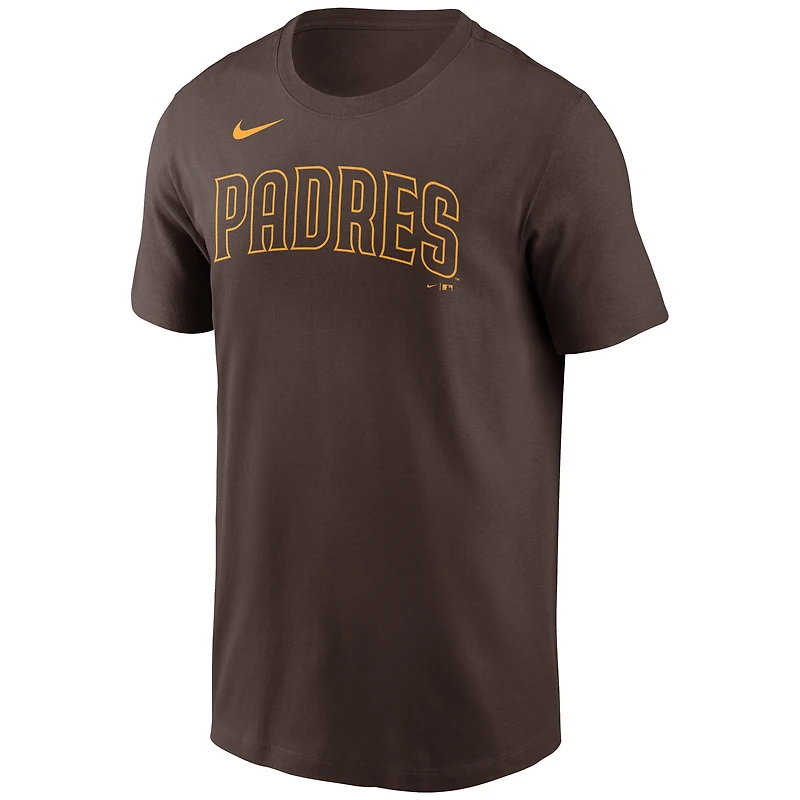 T-shirt avec nom et numéro Nike Fernando Tatis Jr. des San Diego Padres pour hommes, marron