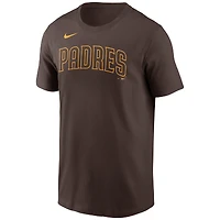 T-shirt avec nom et numéro Nike Fernando Tatis Jr. des San Diego Padres pour hommes, marron