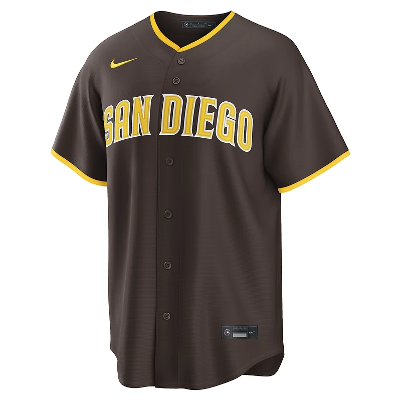 Maillot Nike Fernando Tatis Jr. San Diego Padres Road Replica pour homme, marron