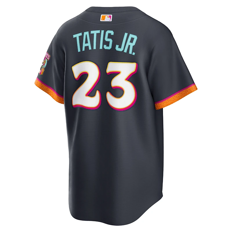 Men's Nike Fernando Tatis Jr. Obsidian San Diego Padres 2026 City Connect Stadium Jersey