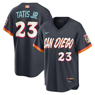 Men's Nike Fernando Tatis Jr. Obsidian San Diego Padres 2026 City Connect Stadium Jersey