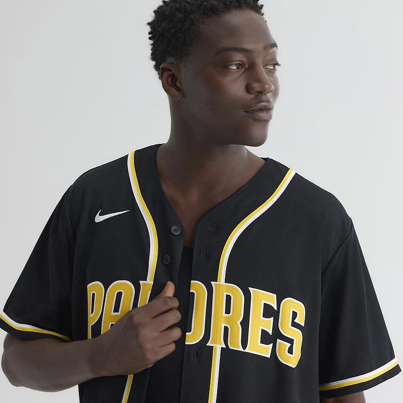 Maillot réplique Nike Fernando Tatis Jr. des Padres de San Diego, noir, pour homme