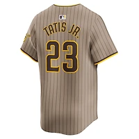 Maillot de joueur alternatif limité Nike Fernando Tatis Jr. Tan des San Diego Padres pour hommes