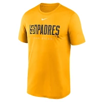 T-shirt Nike doré San Diego Padres Knockout Legend Performance pour homme