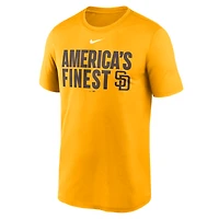 T-shirt Nike Gold San Diego Padres Local Legend Performance pour homme
