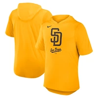 T-shirt à capuche Nike Gold Tri-Blend pour homme, Padres de San Diego